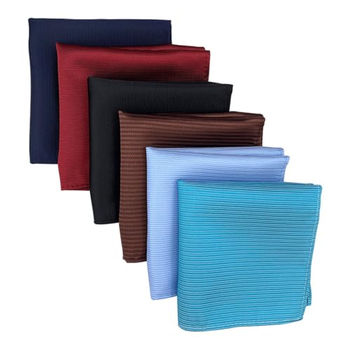 Mouchoir carré de costume élégant en tissu pour accessoire de mariage