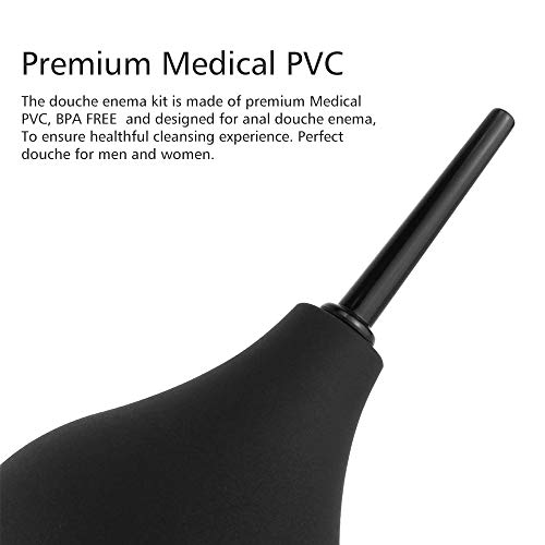 Kit de Bulbo de Enema, OOCOME Silicone Seringa de Bulbo de Enema Seringa Médica de Silicone para Lim