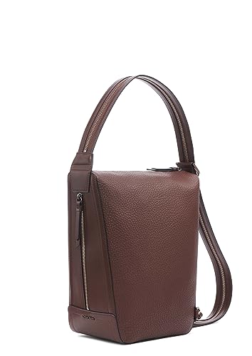Image of Calvin Klein Womens Moss Convertible Sling Backpack & Hobo Shoulder Bag