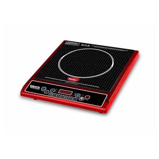 Pigeon By StoveKraft Egnite 1800 W Red Induction Cooktop