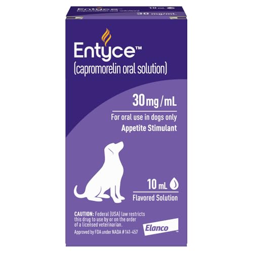 Entyce Dog Appetite Stimulant | Oral Solution for Dogs | 30mg/ml - 10 ml