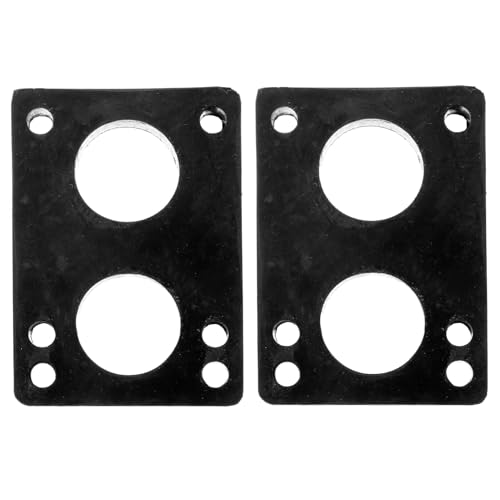 BESPORTBLE Skateboard Accessories 10mm Riser Pads Damping Gasket for Shockproofing