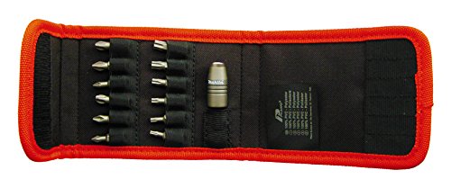 Makita P-54069 Set of 14 Screwdriver Bits with Bit Holder and Soft Case, Schwarz, Variety pack - Image 3