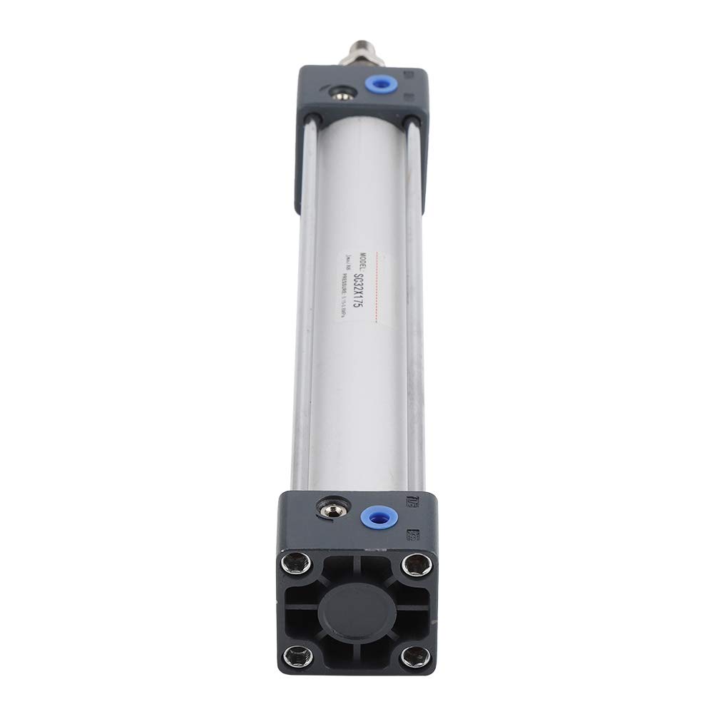 Vástago de pistón atornillado Cilindro neumático de aire Acción doble 32 mm Diámetro 175 mm Cilindro de aire