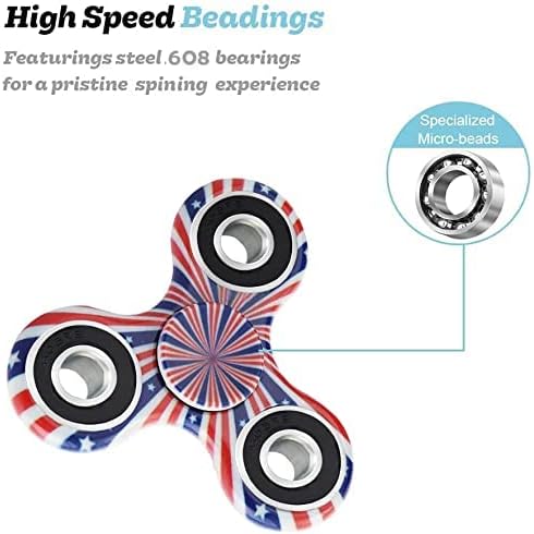 SCIONE Fidget Spinner 12 Pack, Stress Relief & Anxiety Fidget Toys for ADHD Kids and Adults - Image 4