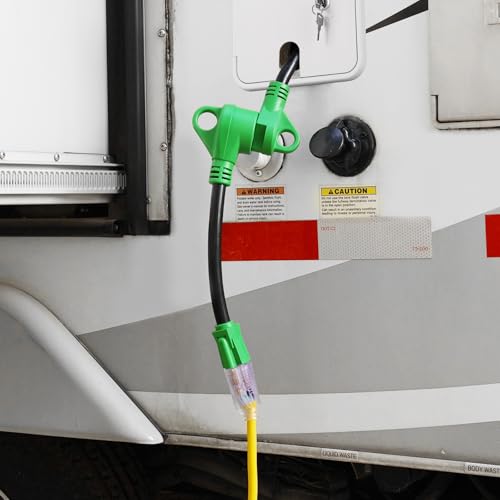 Image of RVGUARD 30 Amp to 110 Volt RV Adapter Cord