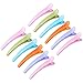 Hair Clips for Styling, Sublaga 12 Pcs Non-Slip Colorful Plastic Duckbill Alligator Hair Barrettes Pins for Women, Baby Kids and Girls, 3.5