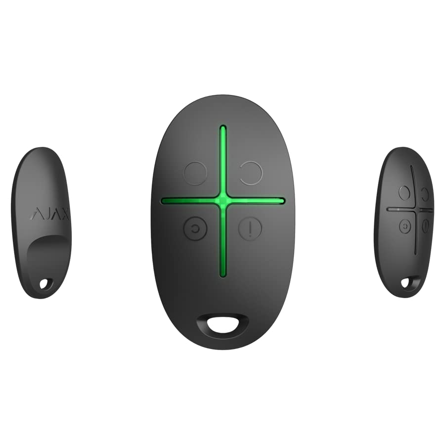 Mando inalámbrico bidireccional negro Ajax Spacecontrol 38167 AJSCN SCN