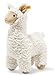 Steiff 69543 Original Plüschtier Lama Soft Cuddly Friends Leandro, Kuscheltier ca. 23 cm, Markenplüsch Knopf im Ohr“, Schmusefreund für Babys von Geburt an, Creme