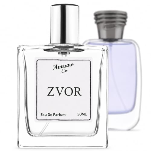 Image of Zvor Luxury Eau De Parfum for Men - 50ml | Premium Long Lasting Fresh Aquatic Fragrance | Intense EDP with Marine & Woody Notes