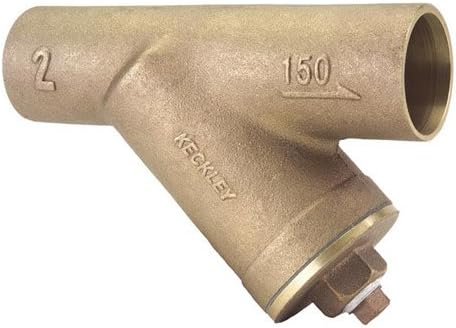 Keckley Y Strainer 1.50 in 125 lb Bronze Solder Joint