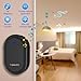 Wireless Doorbell,Plug in Doorbell Wireless Cordless at Range of 500ft with 40 Doorbell Chimes,5Levels Volume Adjust&LED Indicator,Doorbell Easily Install at Home & Apartment,Villas,Office,Hotel,Black