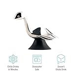 Loch Ness Whisky Chilling Stone – Stainless Steel Reusable Ice Cube | Novelty Bar Accessory for Whisky, Bourbon, Scotch & Cocktail Lovers - Image 3