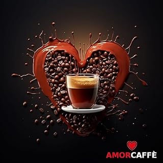 AMORCAFFÈ 100 Coffee Capsules Pods Compatible with Lavazza A Modo Mio, Brasile taste Strength 5/10