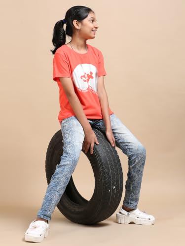 Image of Girls T-Shirt | Red Label Compact Cotton