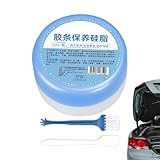 Pruojhw Autofett Für Kfz Und Automobile,Pflegefett Für Gummidichtungen Und Gummileisten - Gummidichtungspflege,Für Die Wartung Von Scharnieren Im Innenraum Fensterpflege Sowie