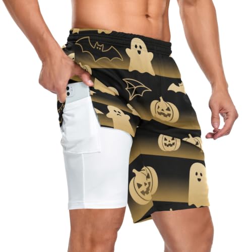 Short de sport homme évacuant l'humidité pour entraînement en salle