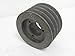 Browning 4TB50 Bushed Pulley, 4 Groove, 5.35" OD