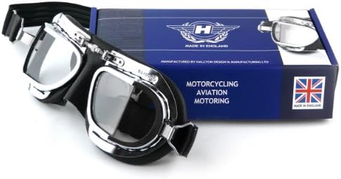 Mk9 Deluxe Classic Motorcycle Goggles/Classic Flying Goggles
