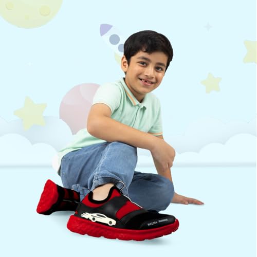 Image of KazarMax Ultra Runner Glow in The Dark Shoes | Comfotable | Lightweight | Casual Sneakers for Boys