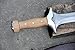 21 inches Blade Greek Xiphos Sword-Forged-Replica Sword-Hand Crafted in Nepal- Tempered Leaf Spring of Truck-Sharpen-Function