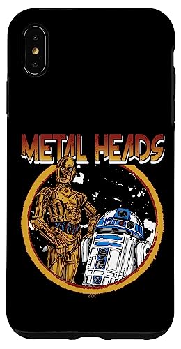Coque metal iPhone XS Max Star Wars finition premium gravée