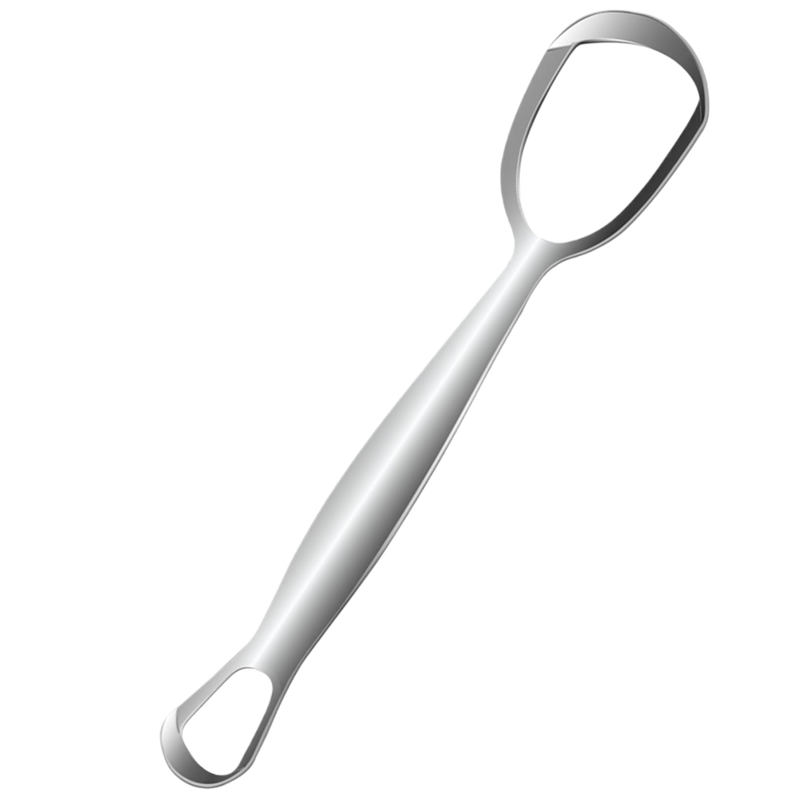 Tongue Scraper For Adults - Stainless Steel Tongue Cleaner | Tongue Cleaner With Handle | Tongue Scraper Cleaner | Fan-Shaped Oral Care Tool Improve Oral Hygiene Daily Cleaning For Family Adults