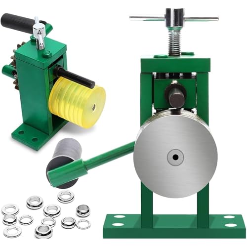 Máquina de laminación manual para joyería y doblado de anillos de oro 7