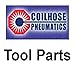PR14-30-R Flexcoil, 1/4? ID x 30?, 1/4? MPT Rigid Reusable, Red