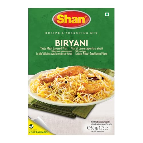 Shan Biryani Masala, 1.76 oz ℮ 50 g, 3 Pack