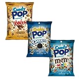 Candy Pop 3er Mix – O reo, M&M’s & T wi x Minis Süß-salziger Snackmix im 3er-Pack – Popcorn trifft Kultschokolade! Perfekt zum Snacken, Teilen & Genießen
