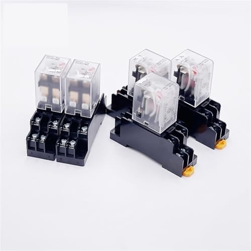 Micro relais DPDT HH62P 5A commutation double circuit stable DC 12V