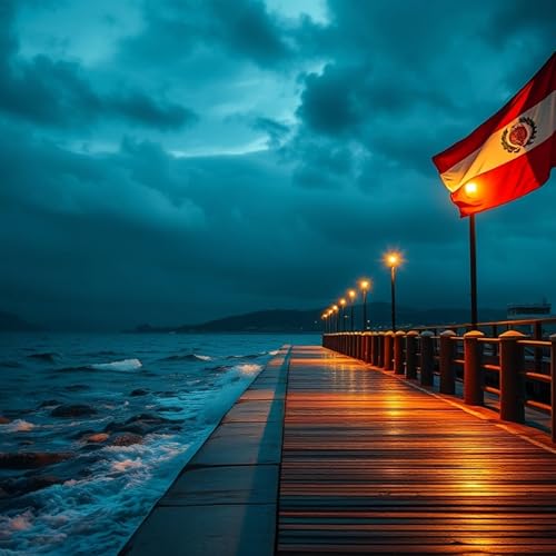 Windy Wharf Waves - 10 Hours Sleep Sound