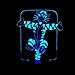 KangYD Cartoon Jump Tiger 3D Night Light, Lámpara LED de ilusión óptica,...
