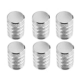 Lot de 6 capuchons de valve de pneu de voiture en alliage d'aluminium pour Peugeot 308 408 508 RCZ 208 3008 2008 206 207 307 GT