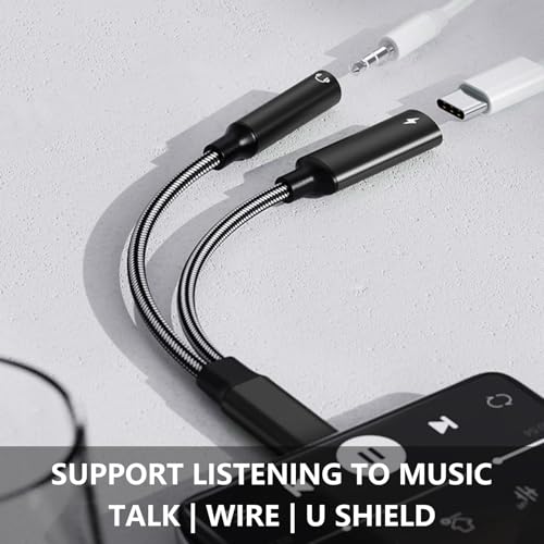 Adaptateur USB C double femelle charge et écoute simultanée sans perte