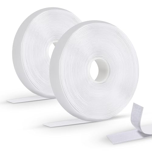 Oderra Bande Adhésive Double Face Extra Forte - 8m x 2cm Scratch Autocollant pour Fixation Sans Percer Tableau, Cadre Photo, Fenêtre, Moustiquaire - Rouleau...