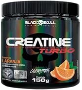 Creatine Turbo - 150g - Laranja - BlackSkull - Creatina Monohidratada em pó, com carboidrato para...