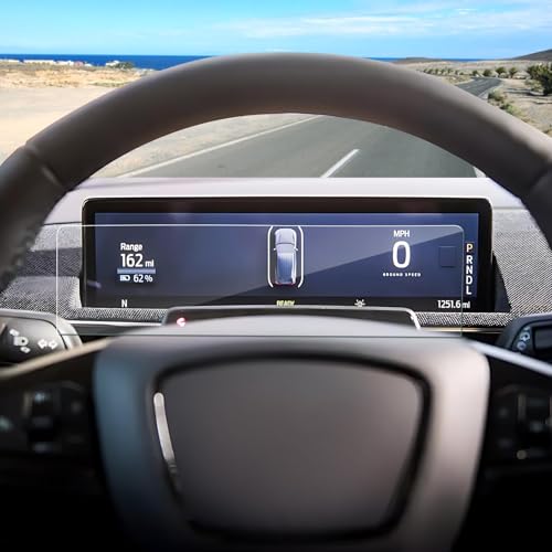Coleya Anti-Glare Matte 2021-2026 Mustang Mach-E Screen Protector, (Select/Premium/GT/Rally/California Route1) 10.2-inch Dashboard, 9H Tempered Glass 2025 Mustang Mach-E Accessories Anti-Fingerprint