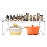 DGFFL Cabinet Shelf Countertop Organizer Cupboard Stand Spice Rack Counter Organizer Expandable...
