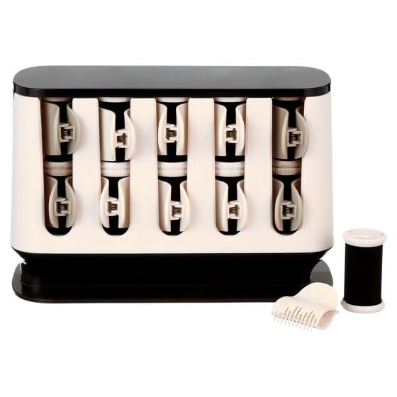 Remiington Professional Heated Hair Rollers Set with Argan Oil & Keratin Infused Technology, Salon Style Curling Rollers for Short, Medium & Long Hair