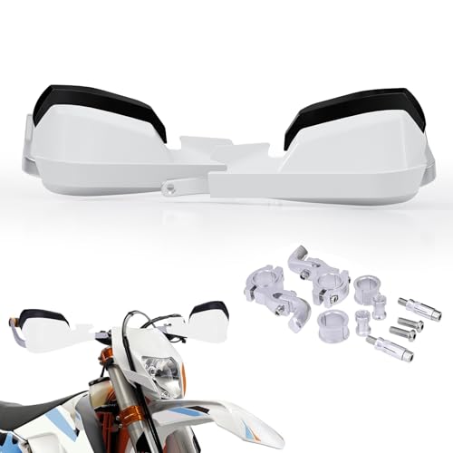 Paramani Moto,Protezione Manubrio Manopole Paramano Alluminio per Moto Strada...