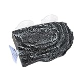 Turtle Basking Platform for Aquatic Pets - Extra Large Basking Platform for Aquatic Turtles with 3 Strong Suction Cups, Floating Resting Dock for Turtle Tank & Aquarium