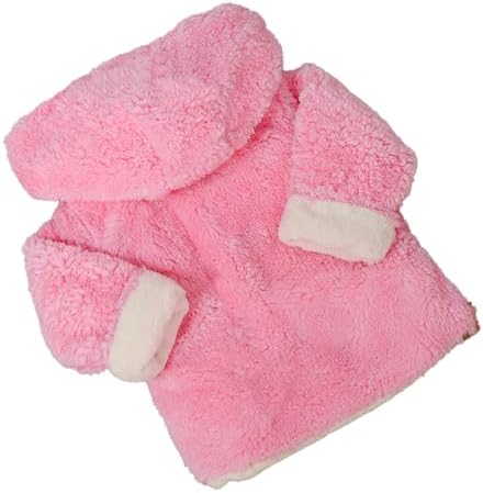 Özgüner Oyuncak Yeni Doğan Mont,Welsoft Bebek Hırkası,Köpekli,Pandalı,Ayıcıklı,Filli Pelüş Ceketler (Pelikan, 3-6) - Görsel 2