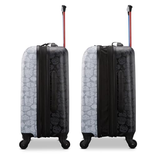 American Tourister Star Wars Mala rígida com rodas giratórias, Claro vs escuro, Carry-On 21-Inch, St