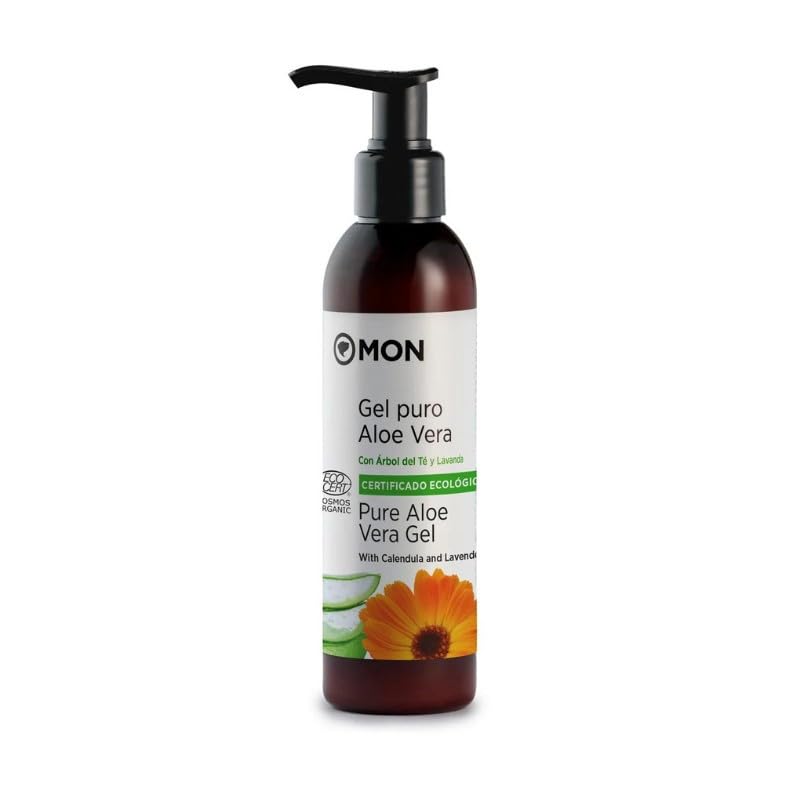 Gel aloe vera calendula lavande 200ml après soleil et rasage hydratant