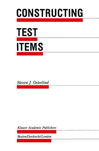 Constructing Test Items: 25 (Evaluation in Education and Human Services) view 2