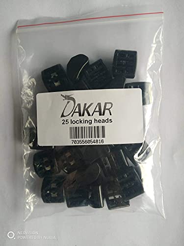 Cabeza de bloqueo Dakar equivalente a Thomas & Betts TYD-LH en acetal negro 3