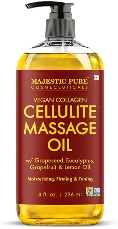 Majestic Pure Firming Body Massage Oil- Helps Smooth the Appearan...