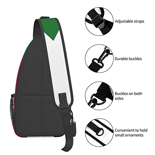 Mochila tipo bandolera unisex para uso diario y senderismo miniatura 6